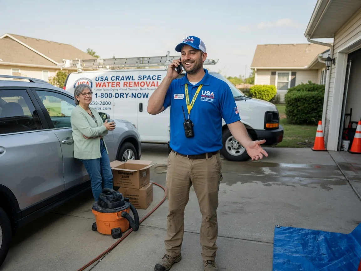 Crawl Space Water Removal Amanda, OH FAQs